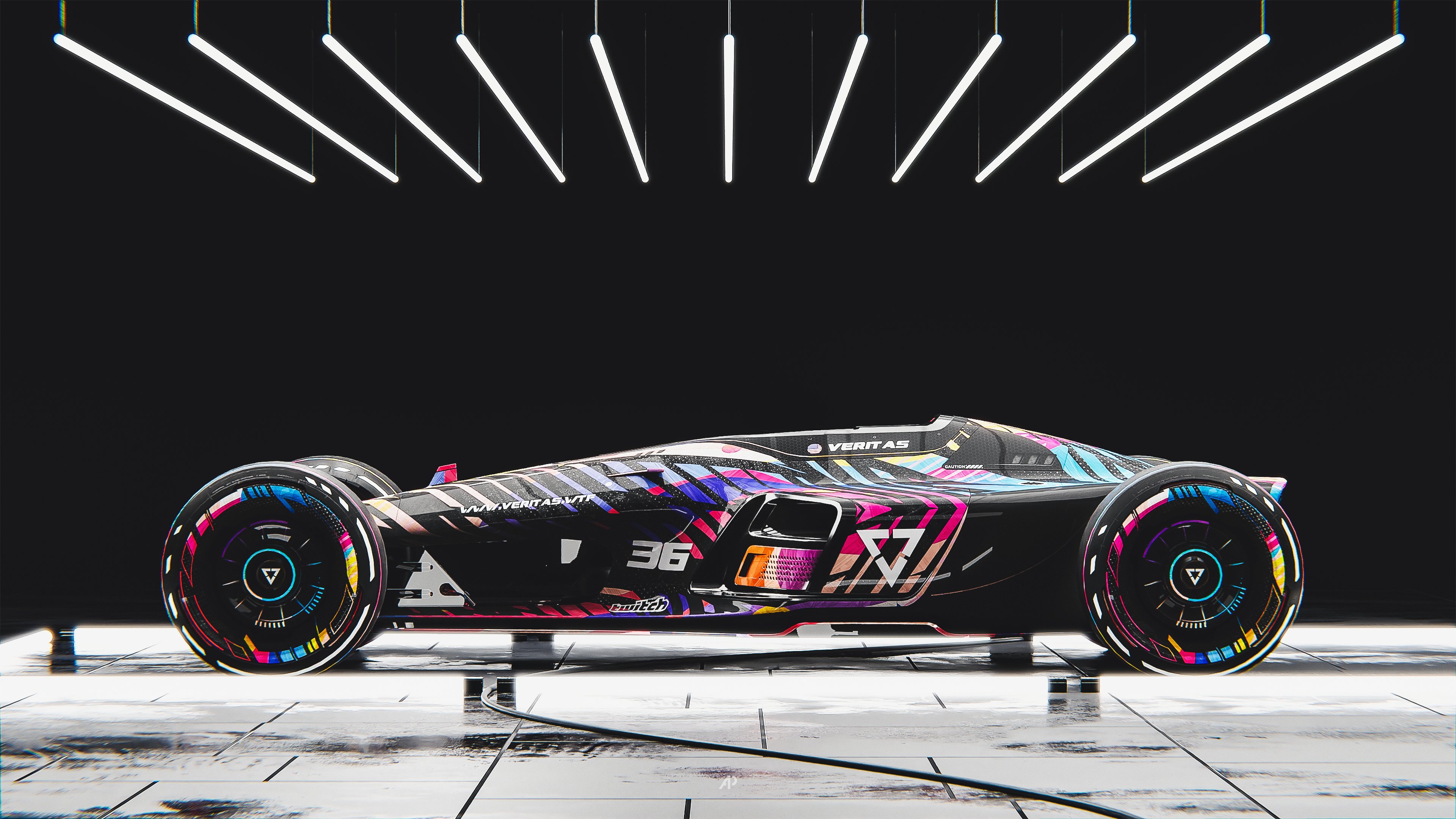 Veritas 2022 skin which won the Skin of The Year category at the TrackMania Awards 2022