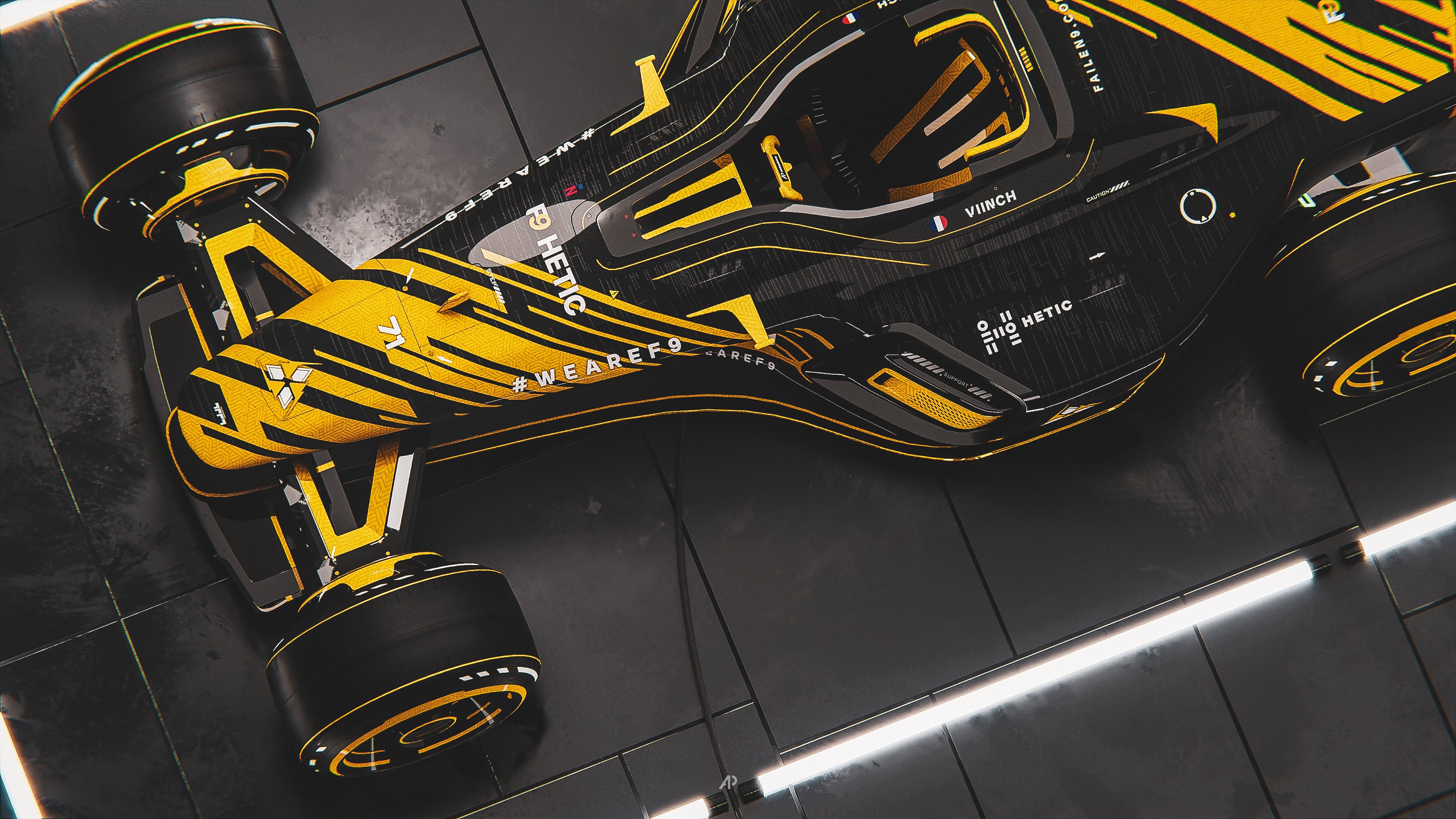 F9HETIC 2022 skin used by Hugo220 and Tricky in Semi-Finals of the ZrT Trackmania Cup 2022