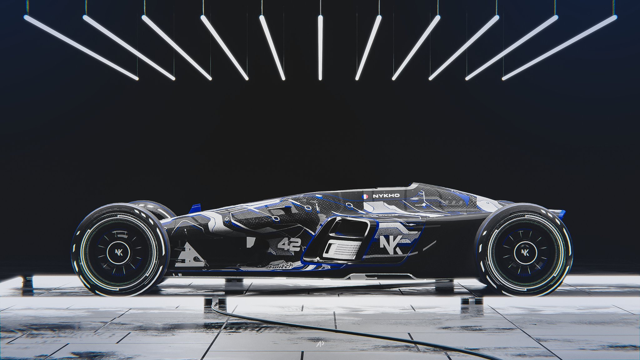 Nykho 2022 skin used during of the ZrT Trackmania Cup 2022